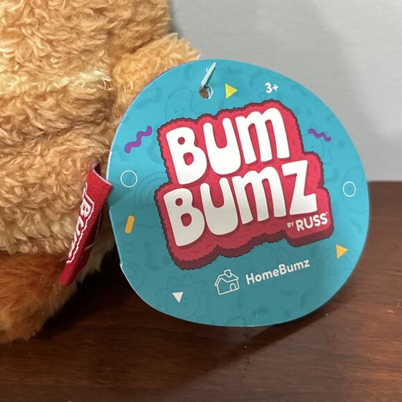 New! 4.5" FRANCIS Fireplace HomeBumz Bum Bumz by Russ Plush Toy 2023 - Picture 2 of 7